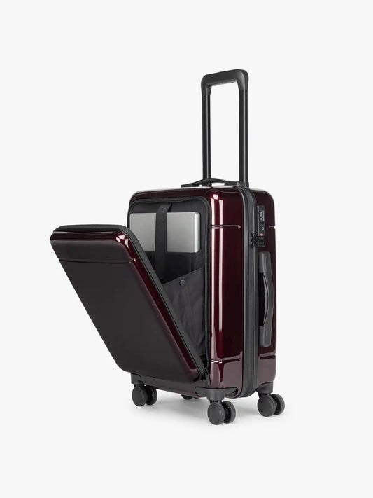 Hue Front Pocket Carry-On Luggage